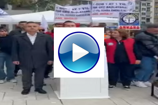 Afyon Basın Açıklaması Saadet Partisi Afyon İl Başkanı Sn. Beytullah Karataş