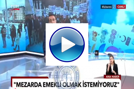 TGRT Haber 12 Ekim 2025 Ana Haber Bülteninde Emadder'in Afyonkarahisar Basın Açıklaması